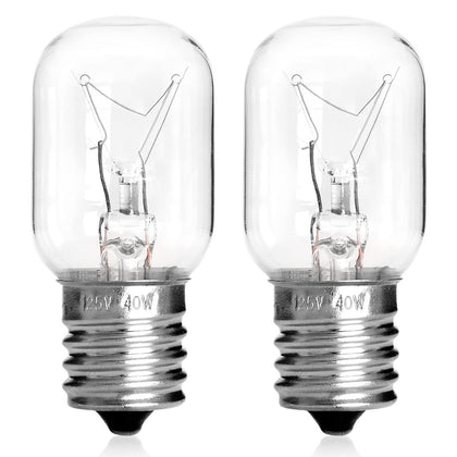 Microwave Light Bulb for Whirlpool, 8206232A Light Bulbs for Maytag GE Kenmore Over Range Hood, Kei 125V 40W