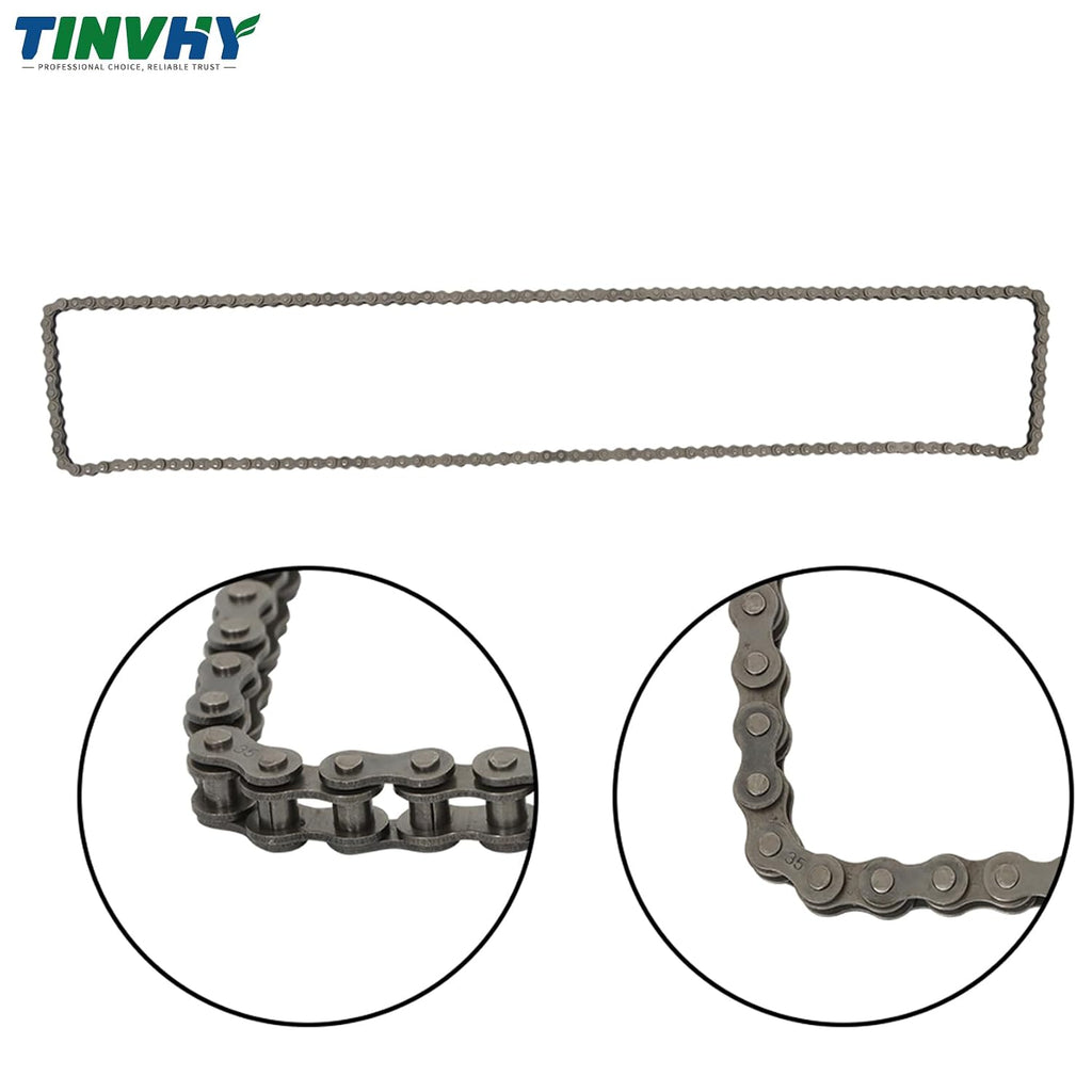 35 Roller Chain 5 Feet with 2 Connecting Links and 1 Offset Links