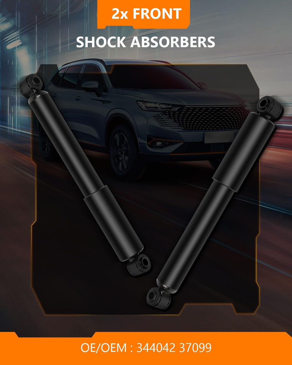 OCPTY Front Shock Absorbers Struts for Chevy S10 Blazer 4WD 1983-1994