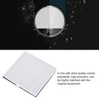 Gavigain Vacuum Filter for Chuwi ILIFE V8S Mo E2Q7 for ILIFE V8 Series Vacuum Cleaner Activated Carbon Filter Replacement Kit with 8 Filter Screen and 8 Activated Carbon, Pack of 16