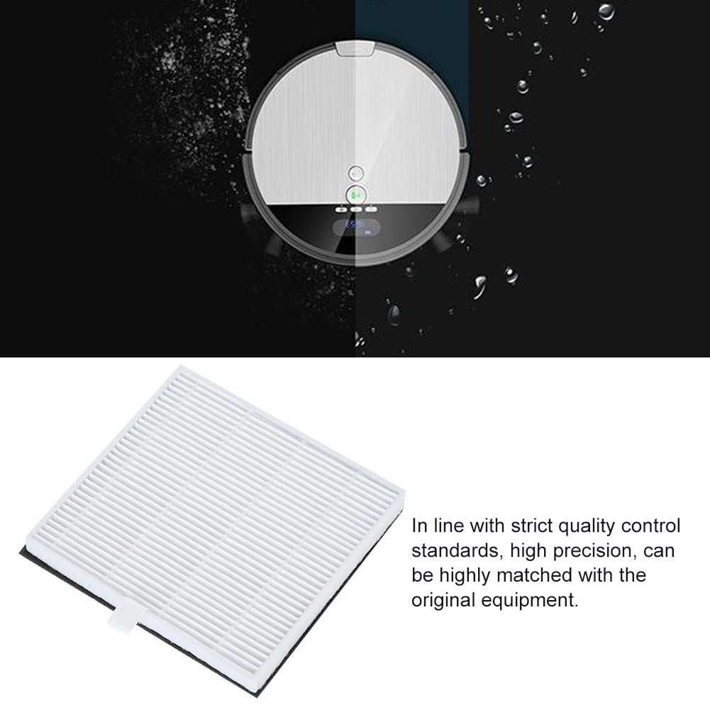 Gavigain Vacuum Filter for Chuwi ILIFE V8S Mo E2Q7 for ILIFE V8 Series Vacuum Cleaner Activated Carbon Filter Replacement Kit with 8 Filter Screen and 8 Activated Carbon, Pack of 16