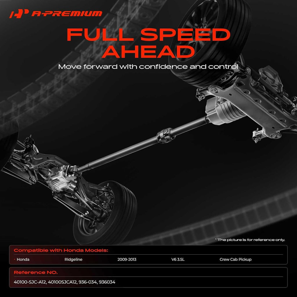 A-Premium Rear Drive Shaft Driveshaft Assembly Compatible with Honda
