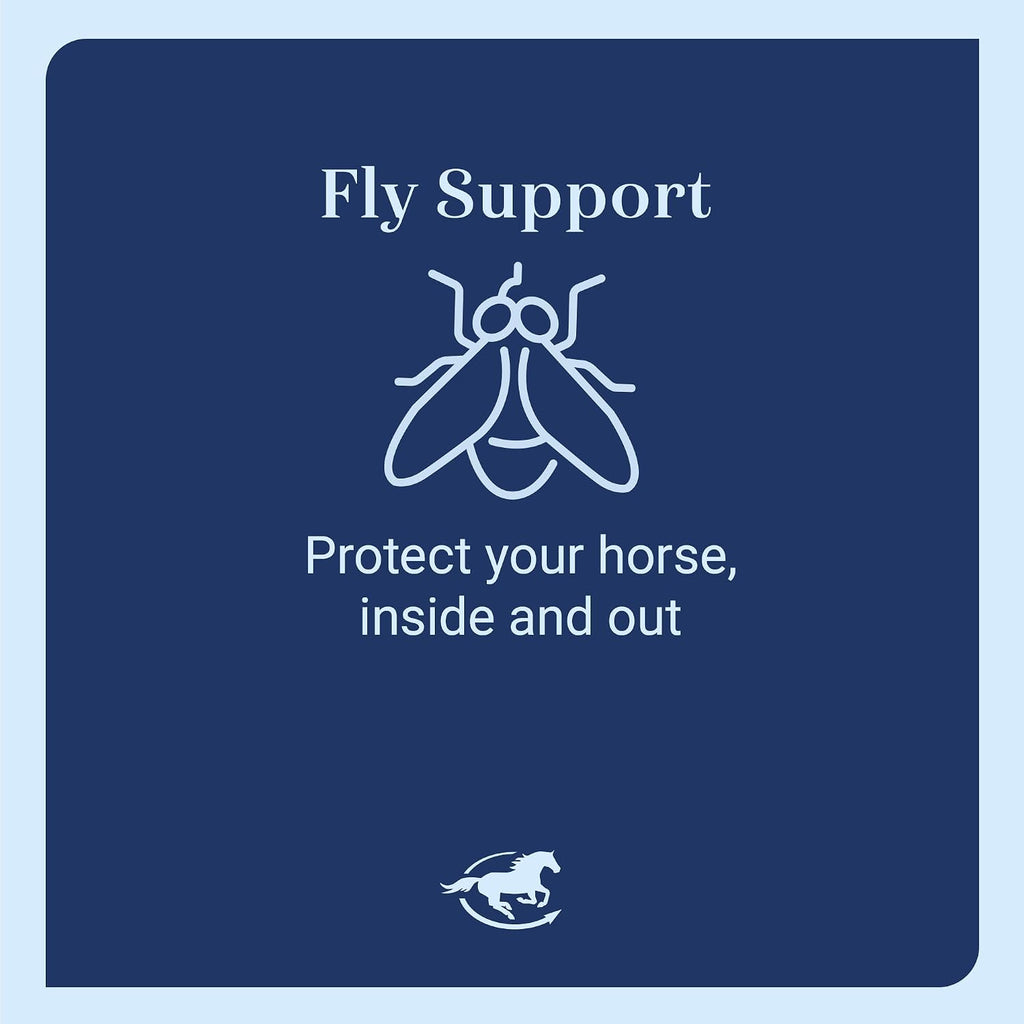 Deluxe Relaxed Fit Fly Boots for Horses, Pair (2), Horse Size