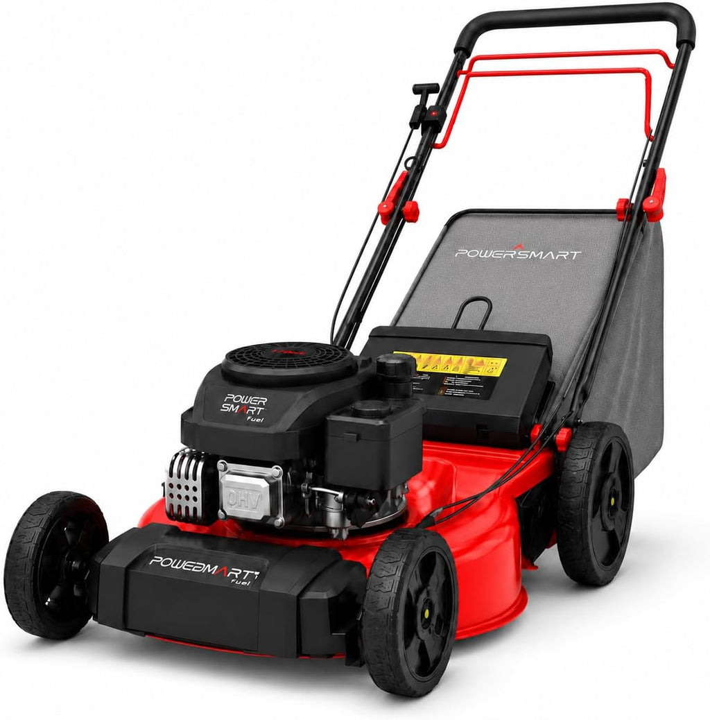 21" Gas Self-Propelled Lawn Mower for Hills & Medium Yards | 170cc OHV | 3-in-1 Mulching/Bagging/Discharge |
