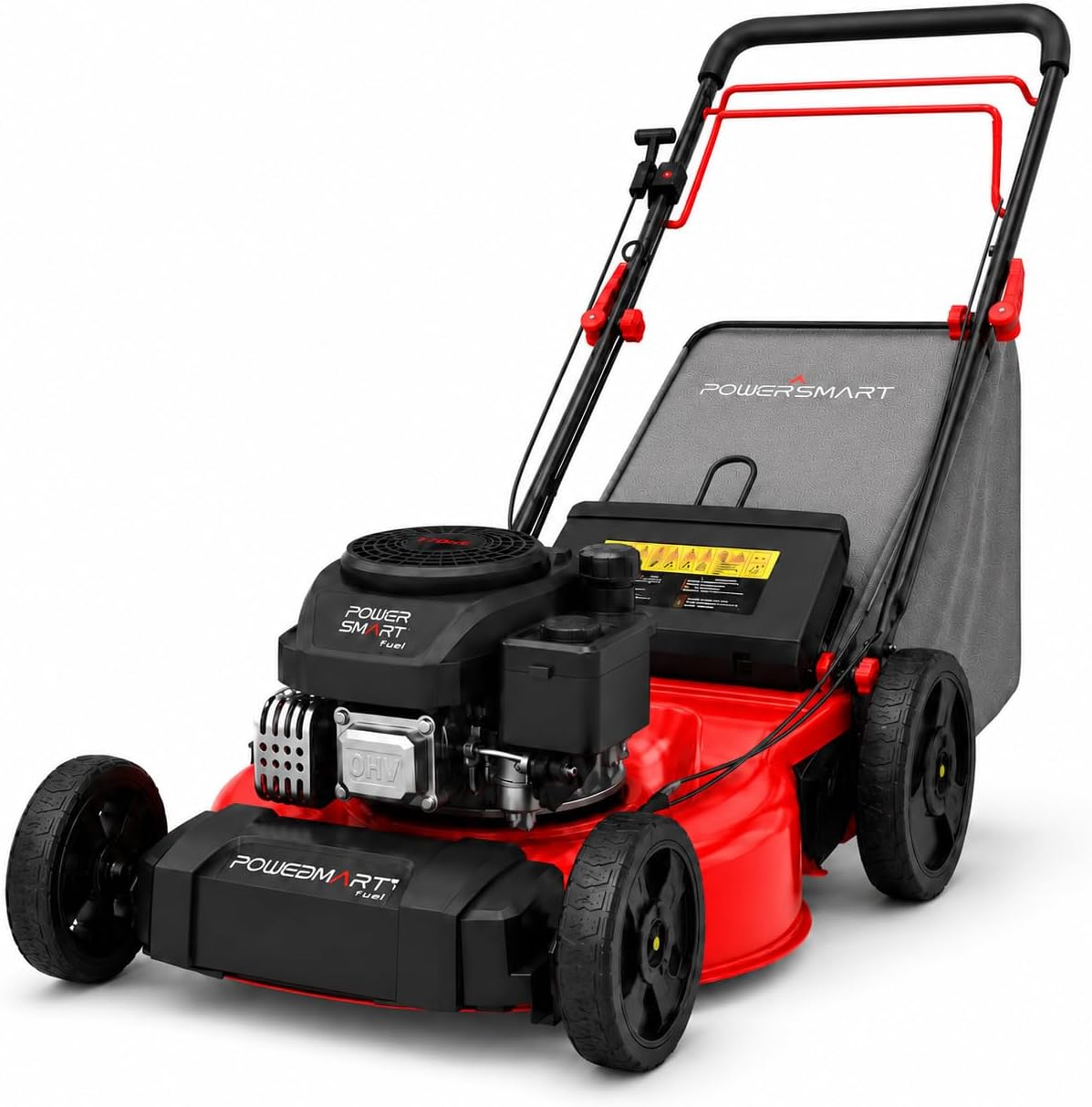 21" Gas Self-Propelled Lawn Mower for Hills & Medium Yards | 170cc OHV | 3-in-1 Mulching/Bagging/Discharge |