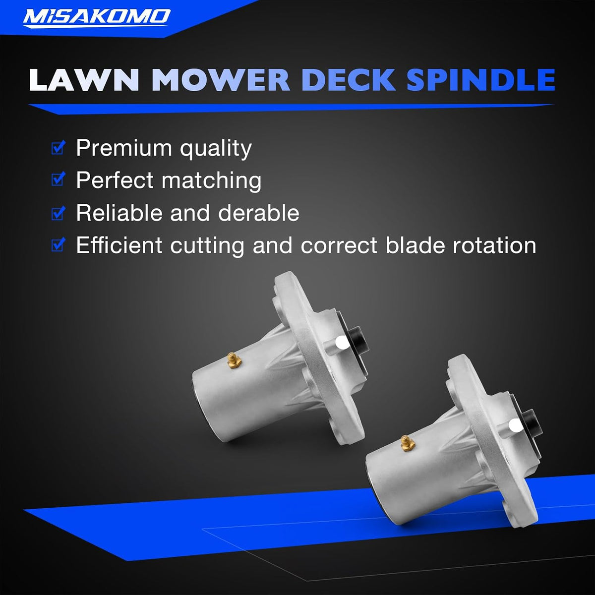 84003173 Deck Spindle Fit for Snapper Mower 360Z Replace# 1757364YP- 2PCS