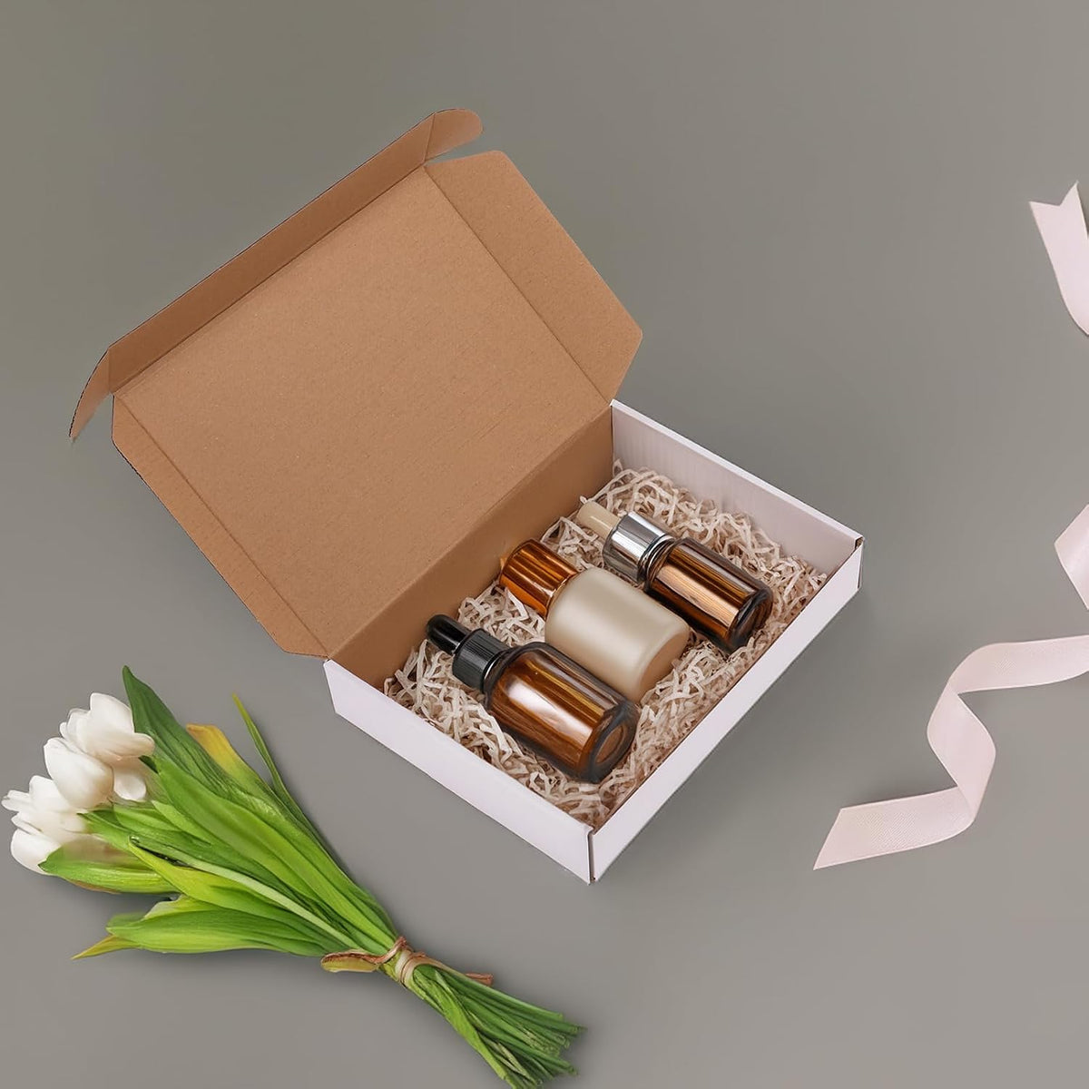 11x8x2 Shipping Boxes Set of 30, Corrugated Cardboard Mailer Box