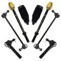 TRQ Front Steering & Suspension Kit Steering Rack & Pinion Bellow Sway Bar