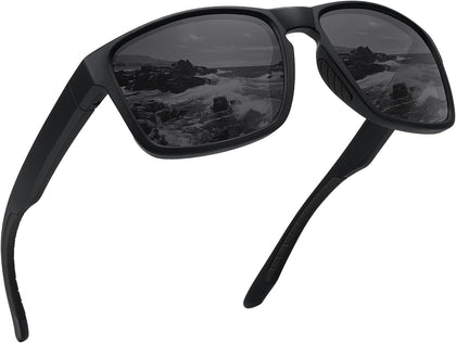 Sports Polarized Sunglasses for Men Women UV Protection Unbreakable Driving Running Fishing Hiking Sun Glasses