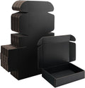 9x6x2 inch Black Shipping Boxes for Small Business- Set of 25