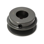 QWORK Single Groove Web Sheaves, 2.25"OD 7/8" Bore V-Belt Sheave,A Belt Section, Cast Iron, for V-Belt, AK22-7/8