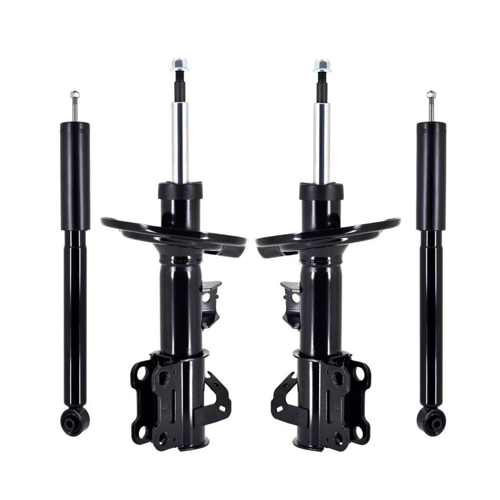 PM Auto Set 4 Front Suspension Strut-Rear Shock Absorber Compatible With 2014-2019 Cadillac CTS AWD
