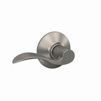 Accent Hall/Closet Passage Door Handle, Reversible, Satin Nickel