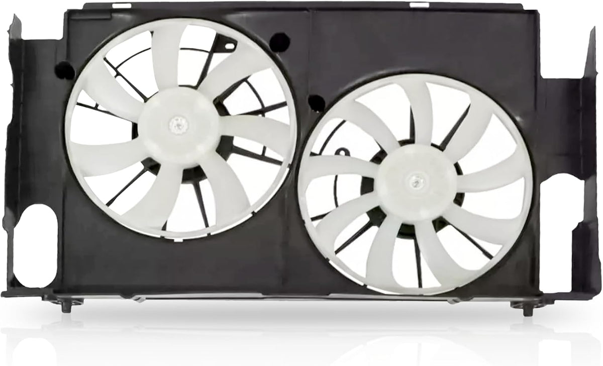 PartsFlow Radiator Condenser Cooling Fan Assembly for 2013 2014 2015 2016 2017 2018 Toyota RAV4 2.5L 621-557 623290