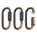 MECCANIXITY Chain Connectors 5mm Thick Red Bronze 3Pack