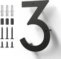 5 Inch Metal House Numbers, Stainless Steel for Outside, Mailbox Numbers | House Address Signs, Address Plaque