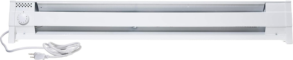 Portable Electric Baseboard Heater 1500W 120V Plug In, Thermostat