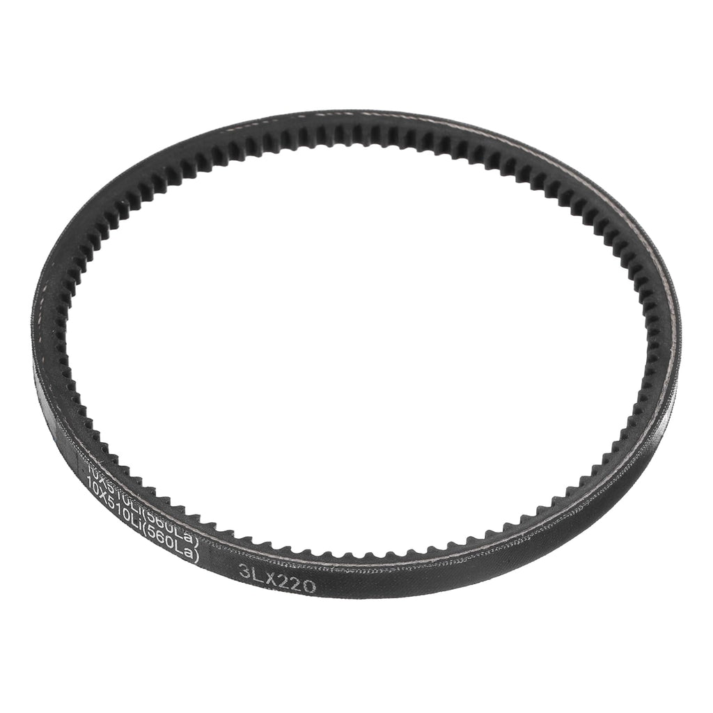 uxcell 3L220 Rubber V Belt, 22" Outer Circ x 0.37" Width x 0.22" Thick