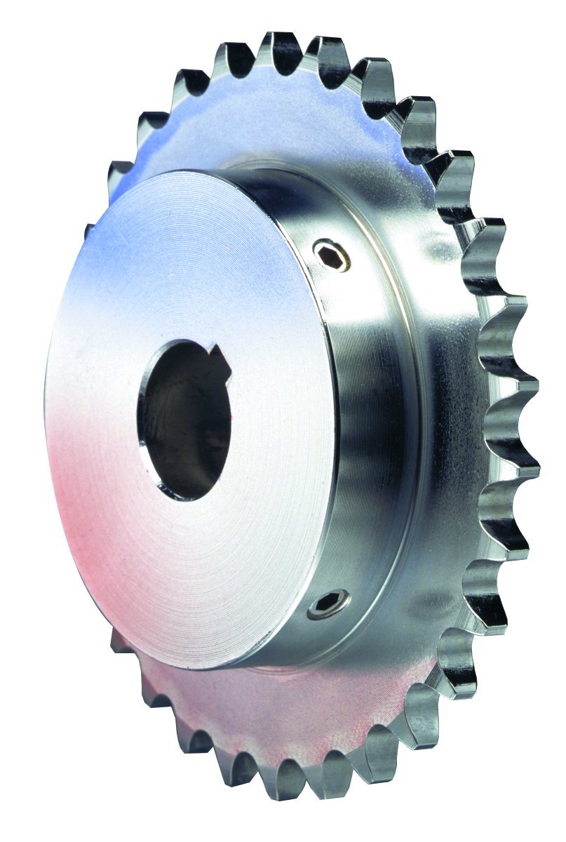 Browning 4031X1 Finished Bore Roller Chain Sprocket, Single Strand, Steel, 31 Teeth
