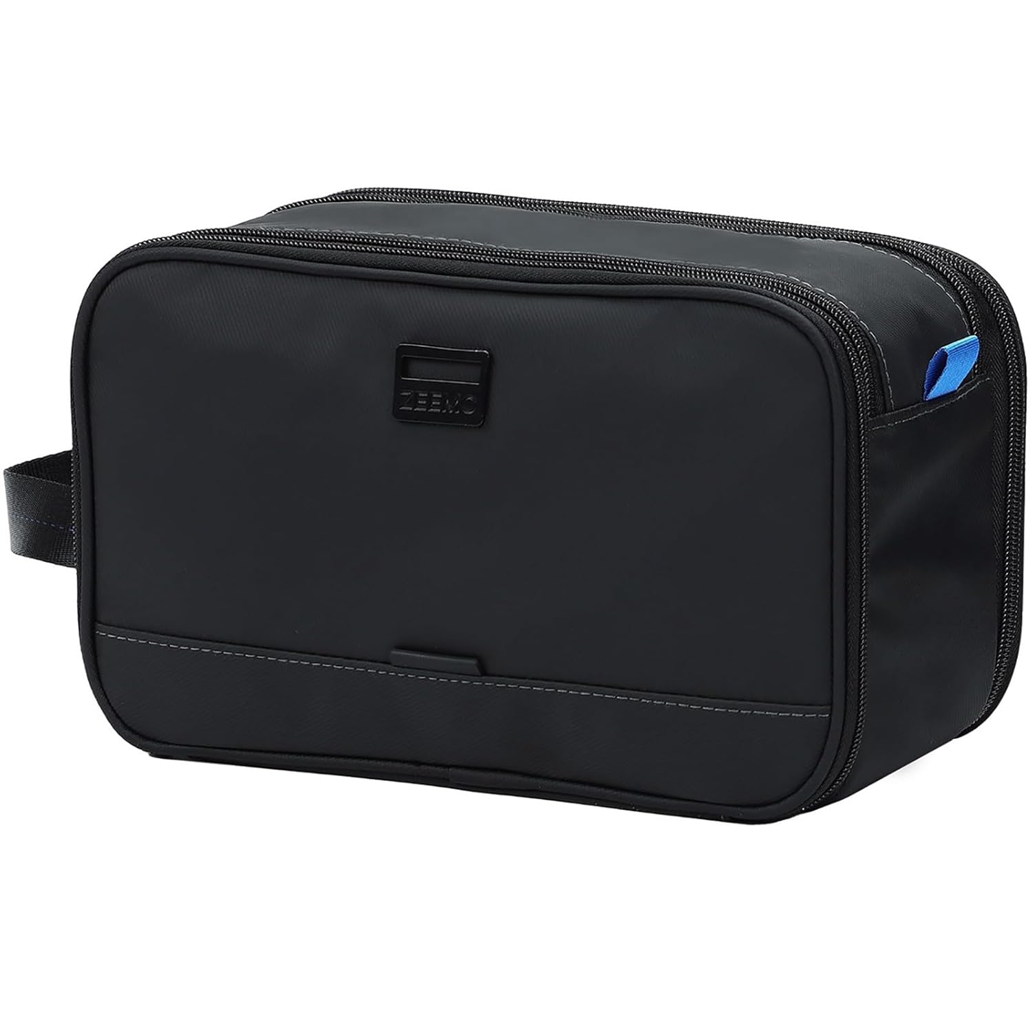 Travel Toiletry Bag for Men, Medium Water-Resistant Double-Sided Full-Open Dopp Kit, Versatile Organizer for Shower