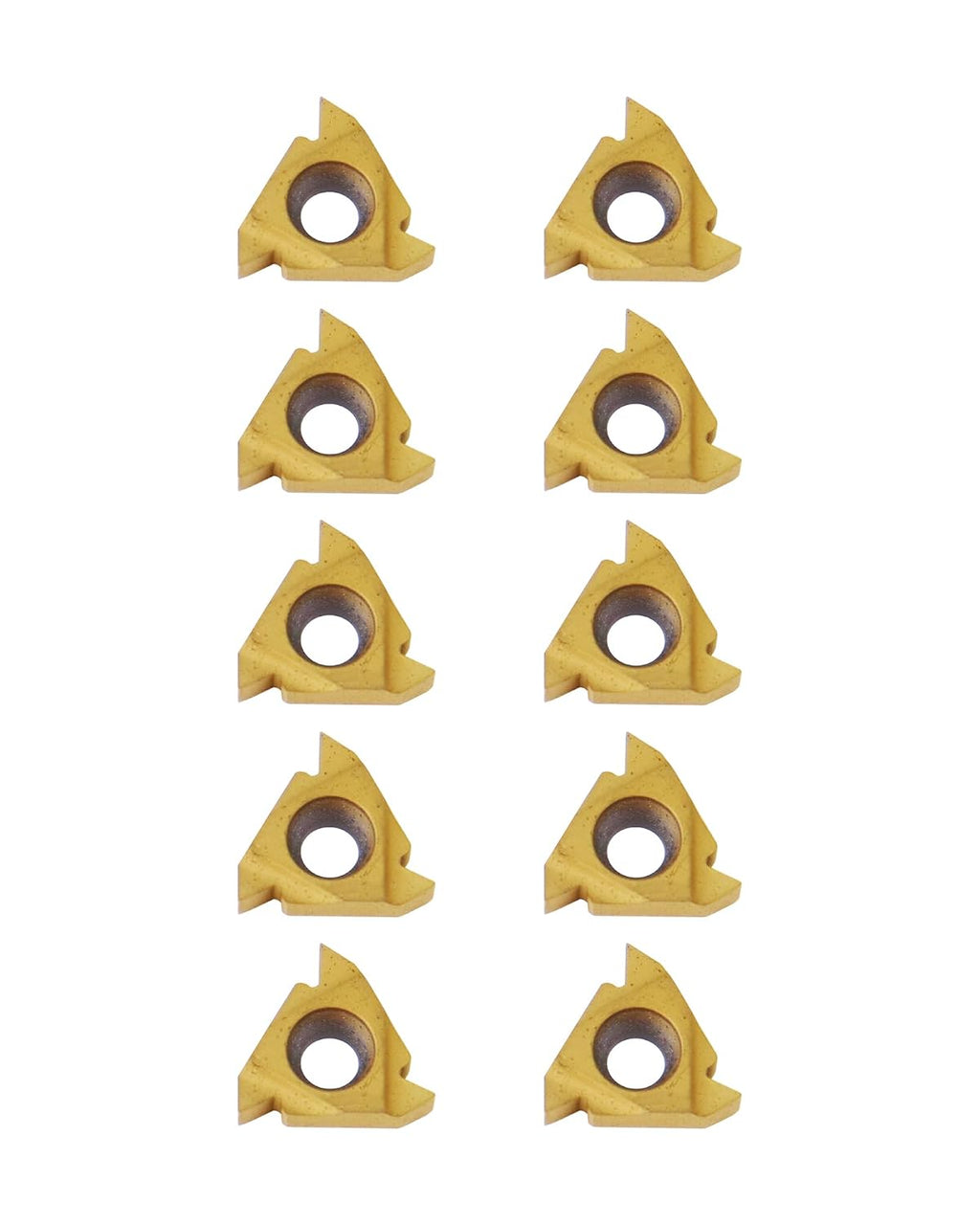 10Pcs 16IR AG60 Lathe Threading Carbide Inserts
