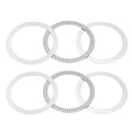uxcell 2 Sets NTA4860 Thrust Needle Roller Bearings with Washers, ID 3"