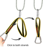 20mm Nylon Climbing Sling Runner 22kN / 4950lbf CE UIAA Certified | Rock Climbing Webbing Straps for Outdoor