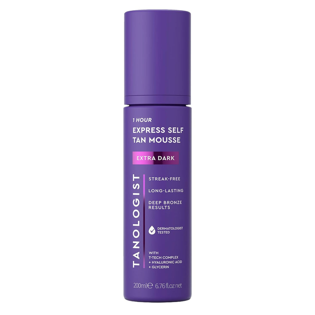 Self Tanner Mousse, Extra Dark Self Tan Mousse, 6.76 Fl Oz | Self tanner for summer, quick-dry mousse, express tan
