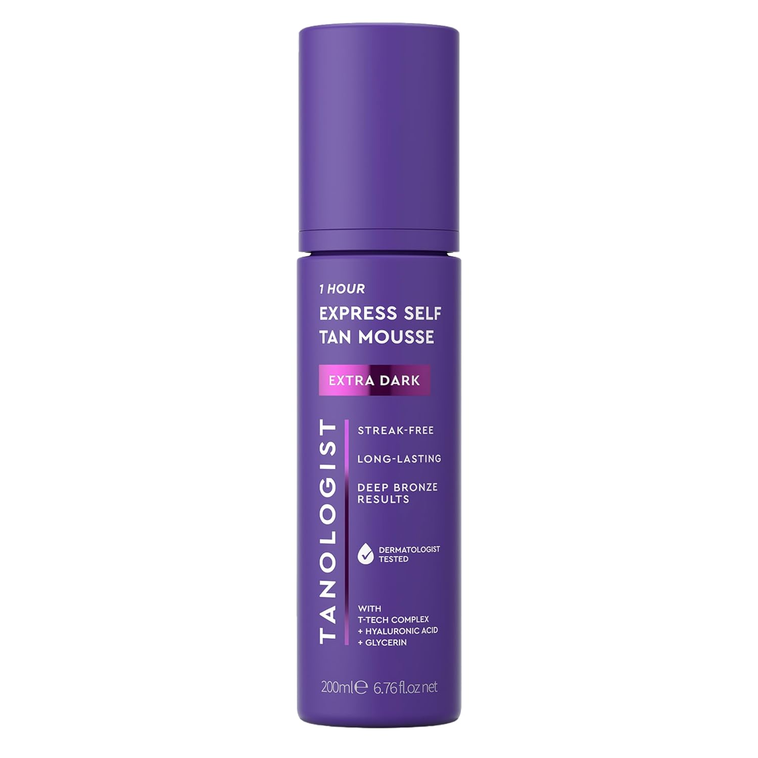 Self Tanner Mousse, Extra Dark Self Tan Mousse, 6.76 Fl Oz | Self tanner for summer, quick-dry mousse, express tan