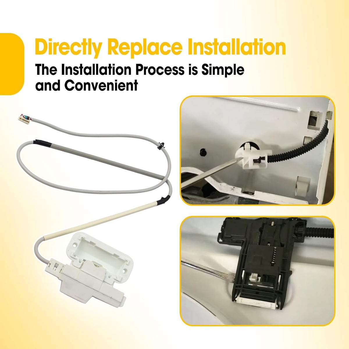 Washer Lid Lock Assembly Replacement Fit for Whirlpool Maytag Kenmore