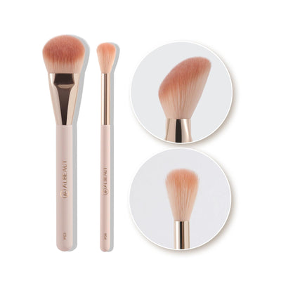 Liquid Blush Brush for Cheeks, Tapered Brush for Highlighter
