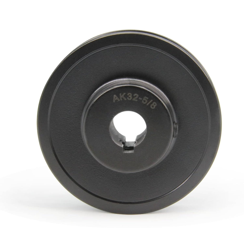 AK32-5/8 Bore Single Groove Web Sheave 3.2" OD 5/8" Bore V Belt Sheave Cast Iron