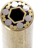 Mosaic Pin - (0.312 (5/16) Inch Diameter) - (903BBSB) - (Brass Outer Material)(Brass & Stainless Inner Material)
