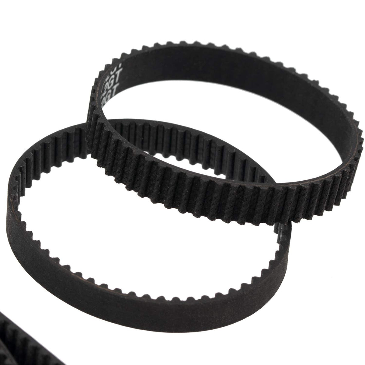 Zeelo 188-2GT-6 Endless GT2 Belt 188mm Length 94 Teeth 2GT Synchronous Belt 2mm Pitch 6mm Width GT2 Closed Loop Timing Belt Pack of 10