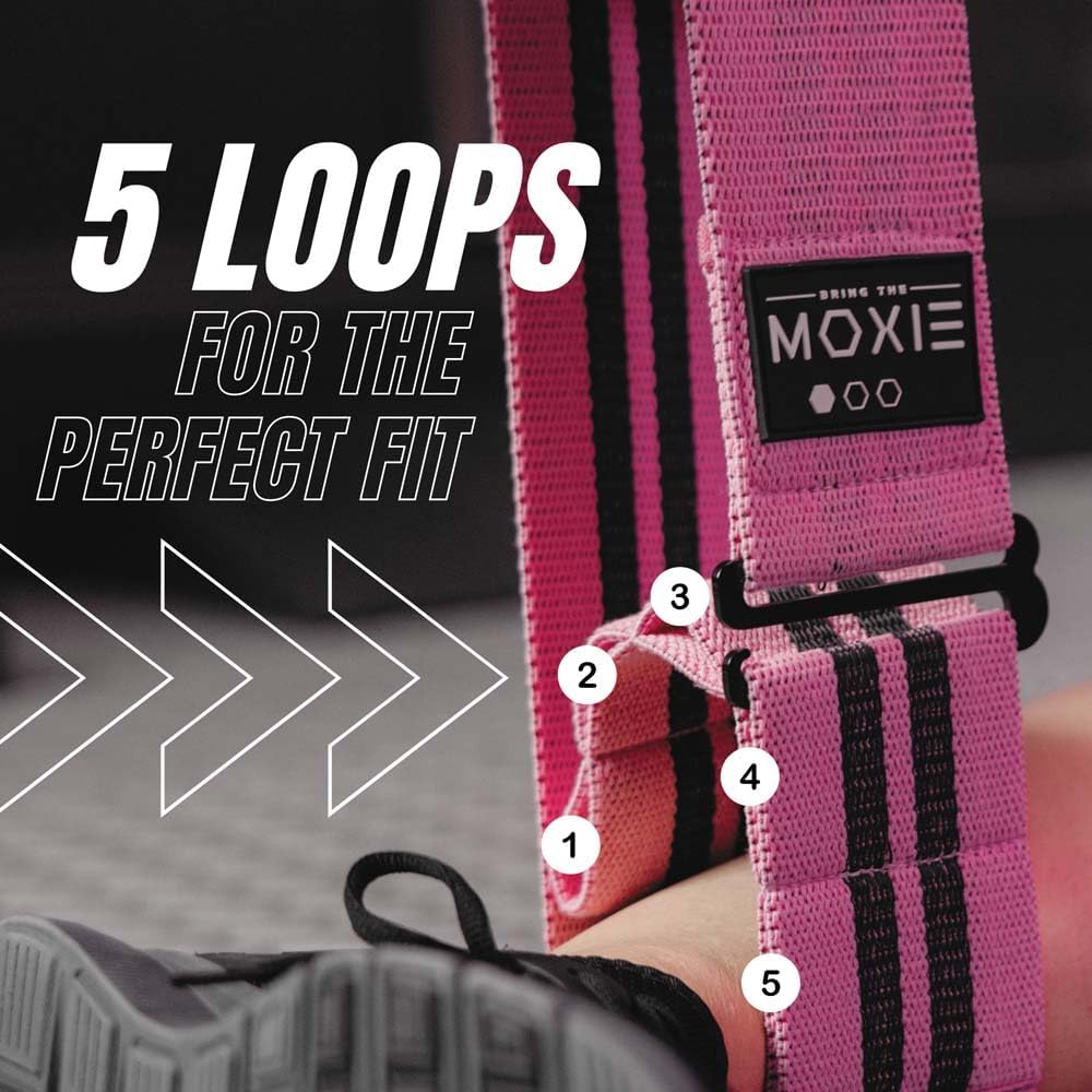 Adjustable Non-Slip Fabric Resistance Bands Set of 3 – Ideal for Legs, Glutes, and Full Body Workouts – Premium