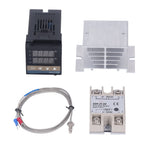 SENECESLI PID Temperature Controllers Kit 400℃ 100v 240v Precision (25A)