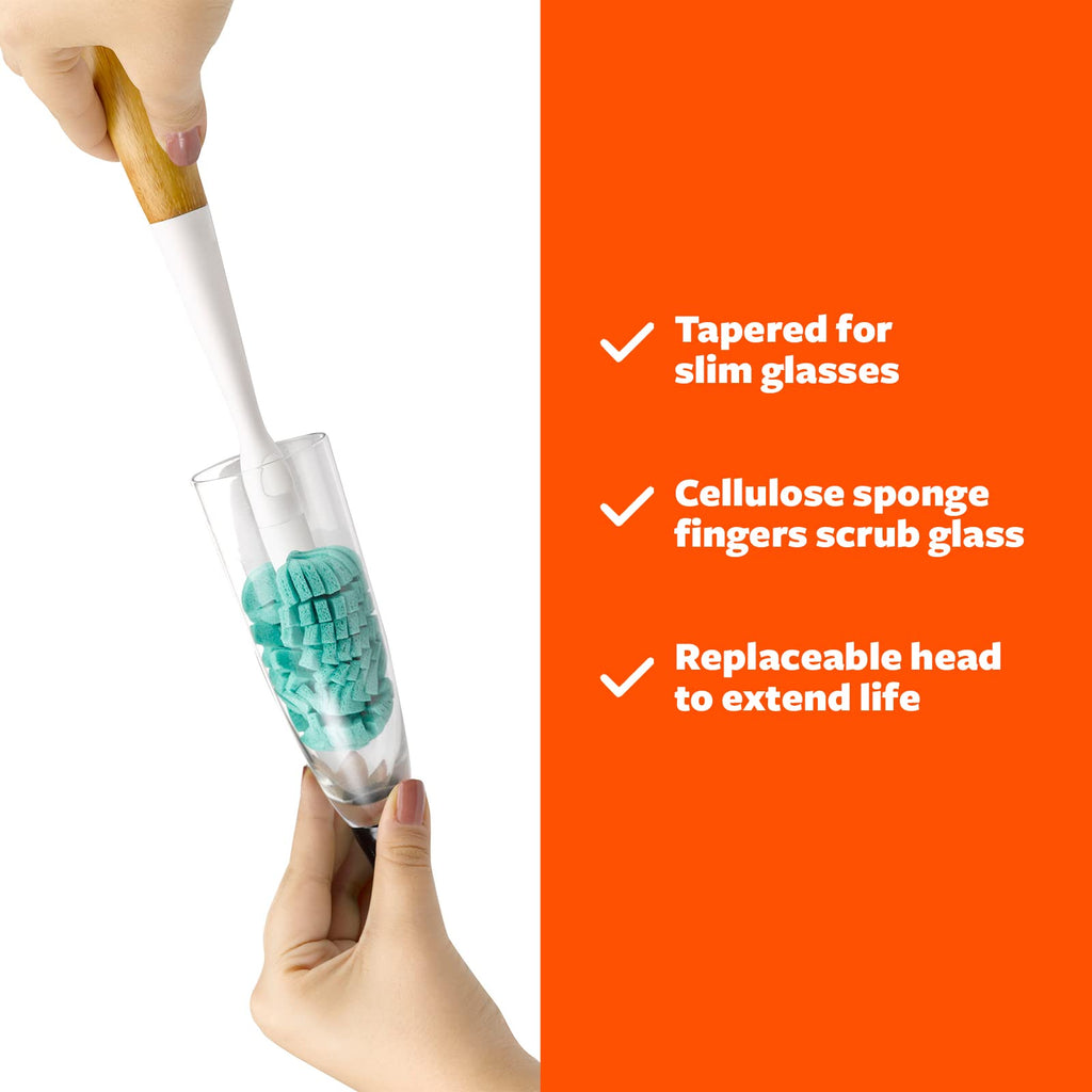 Replacement Sponge Head for Glass Act Cleaning Wand
