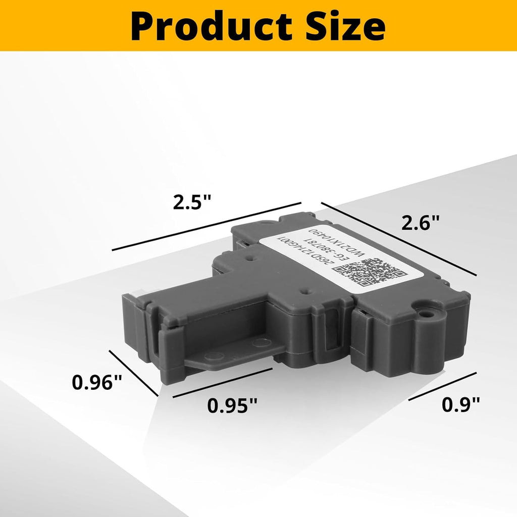 WD21X10490 Dishwasher Door Latch Replacement for GE, Hotpoint, Whirlpool, Amana - Replaces 265D1214G001, PS6447681, AP5668411, EAP64476811, 20152933007