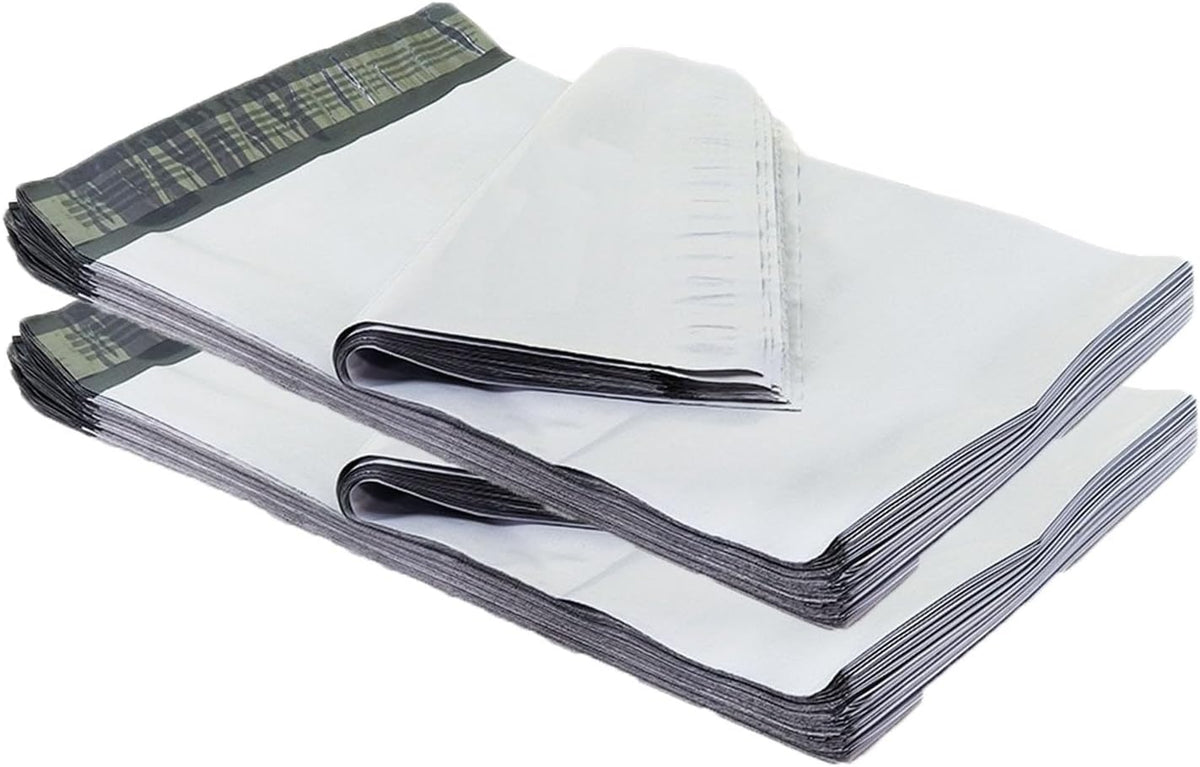 Poly Mailers 14.5 x 19 Inch #6, White, 200-Pack
