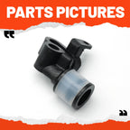 Cam Follower with Spool Roller 396236 Compatible with Johnson Evinrude OMC 9.9 and 15 hp 1974-1992, Cam Follower Roller Replacement 0396236