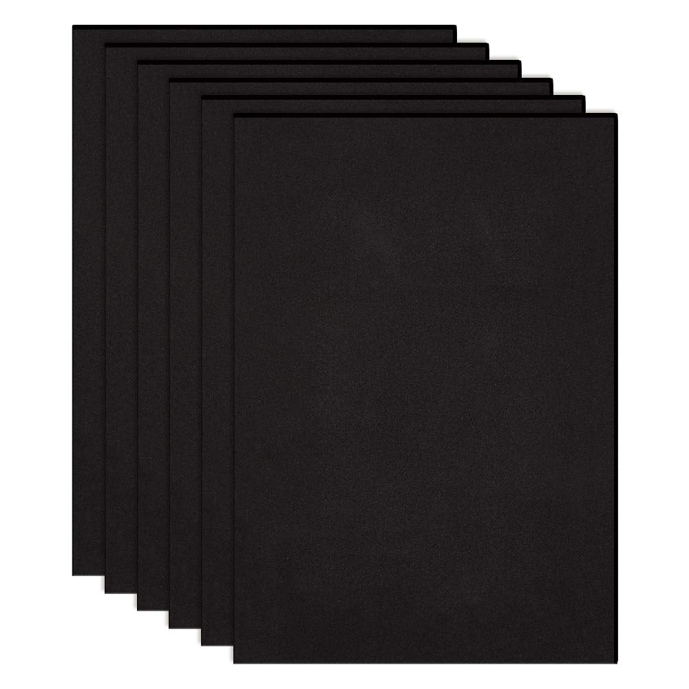 10PCS 2mm Thick Self-Adhesive Foam Sheet 8.3x11.8" Insulation Foam for Halloween Decor, Containers and Furniture