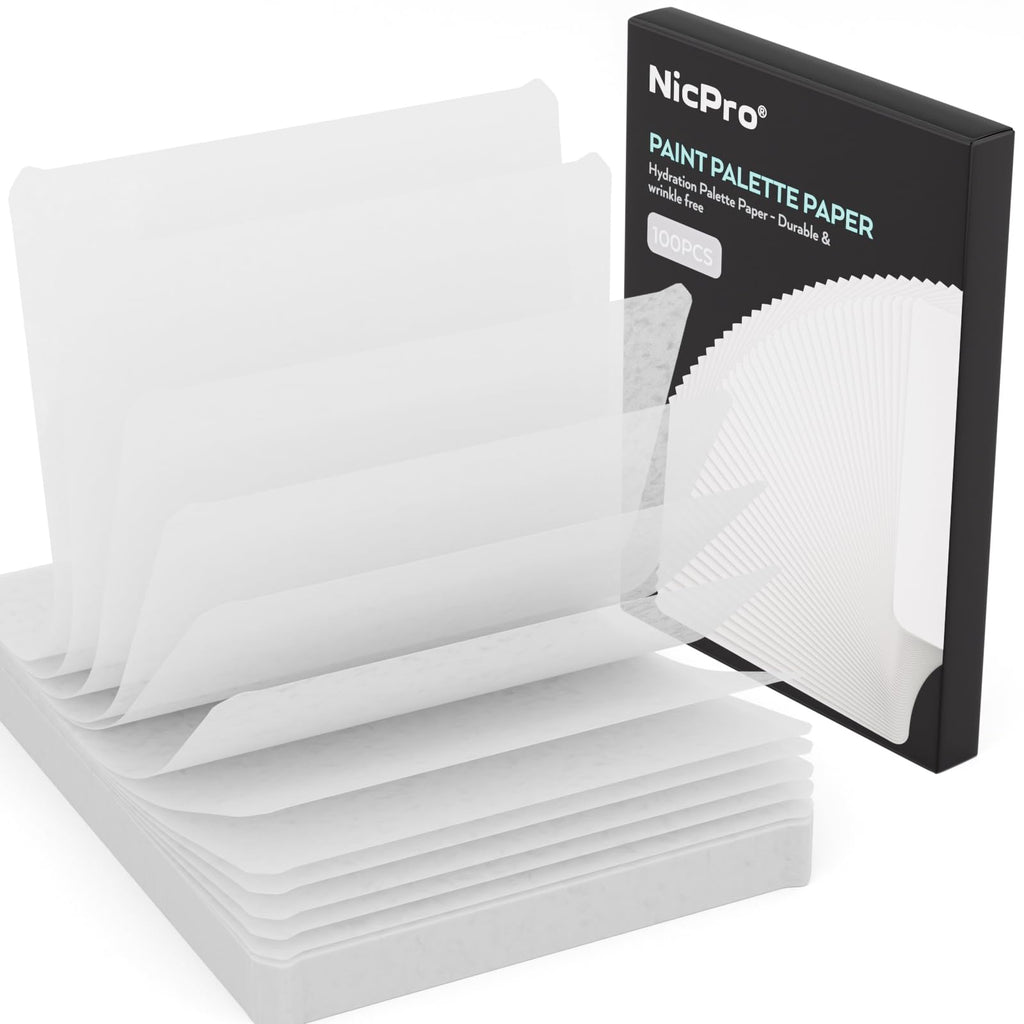 100 Sheets Wet Palette Paper Refillment