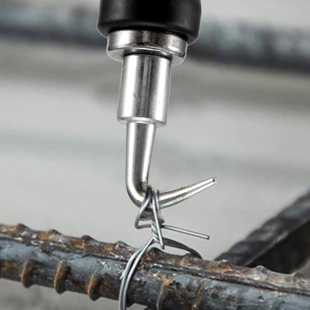 4 PCS Automatic Rebar Tie Wire Twister, Rebar Tie Wire Twister Tool with Ergonomic Rubber Handle Reinforced Spring