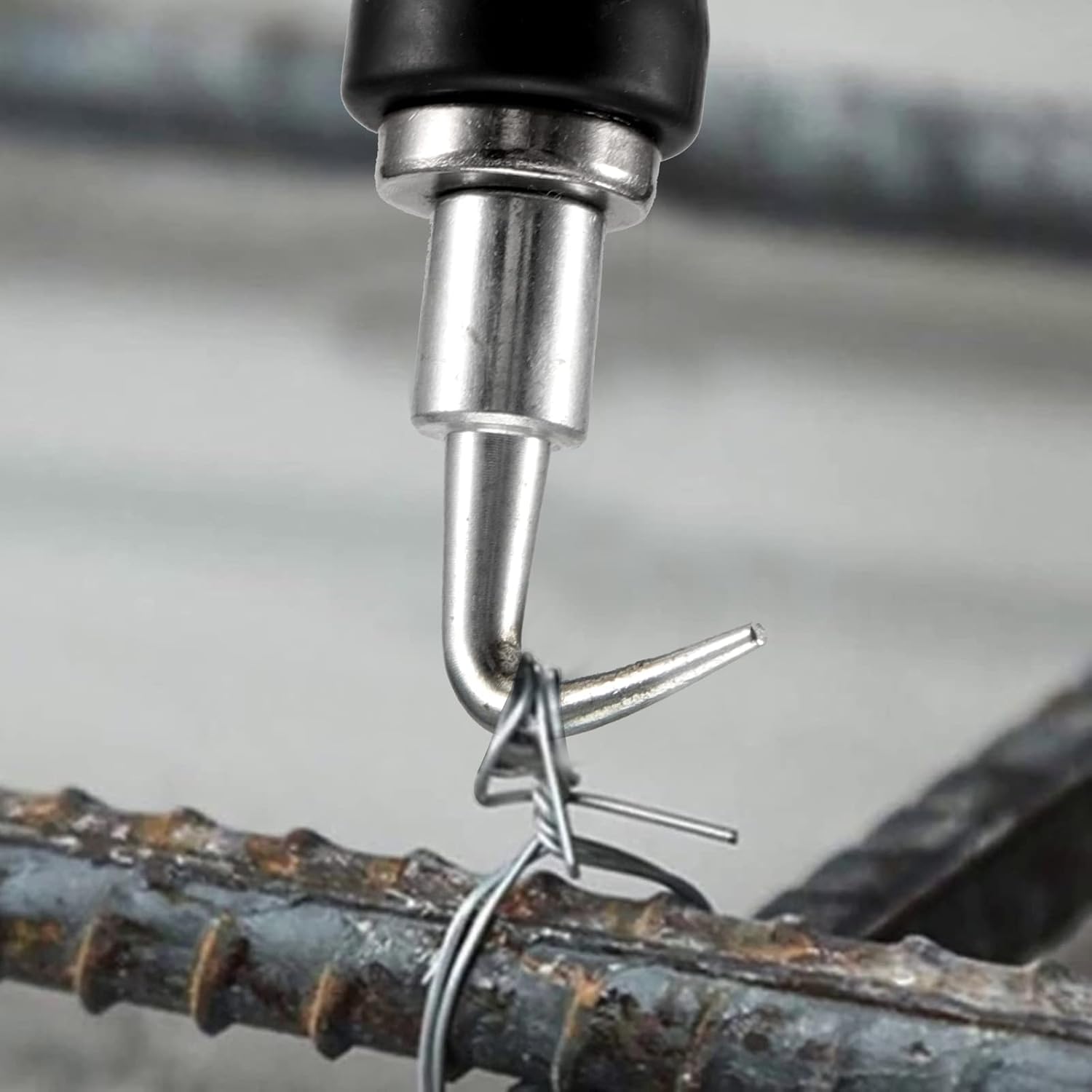 4 PCS Automatic Rebar Tie Wire Twister, Rebar Tie Wire Twister Tool with Ergonomic Rubber Handle Reinforced Spring