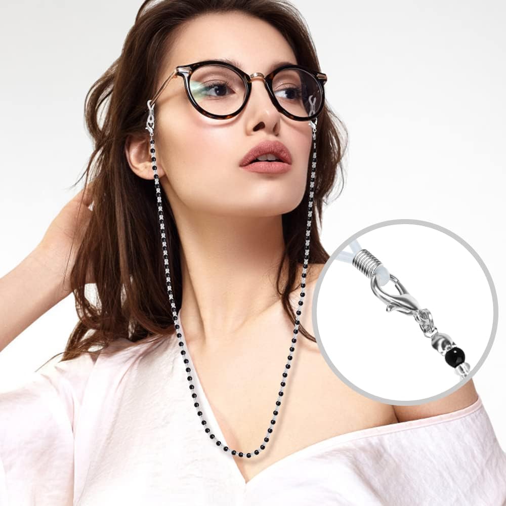 4-10 Pcs Eyeglass Chains for Women Eyeglasses String Holder Glasses Strap Eyewear Chain Glasses Cord Lanyard Gift