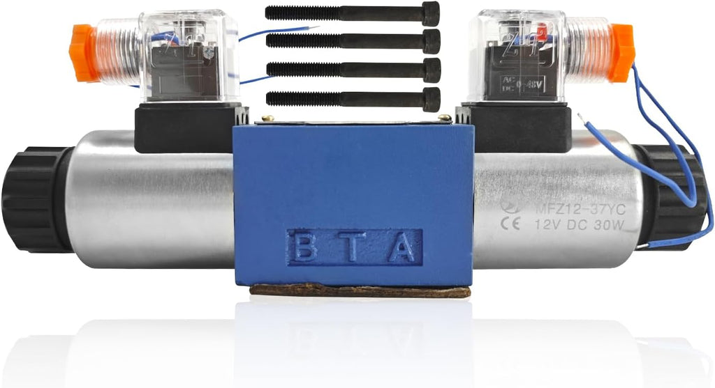 12V DC Electric Hydraulic Directional Control Solenoid Valve
