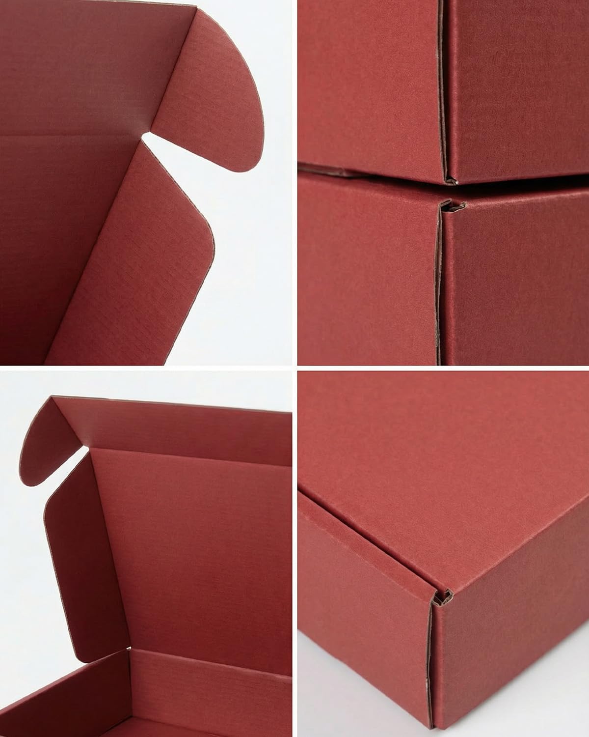 Small Shipping Boxes, 50 Pack Cardboard Box Corrugated Mailer Boxes Small Corrugated Boxes For Shipping Packaging