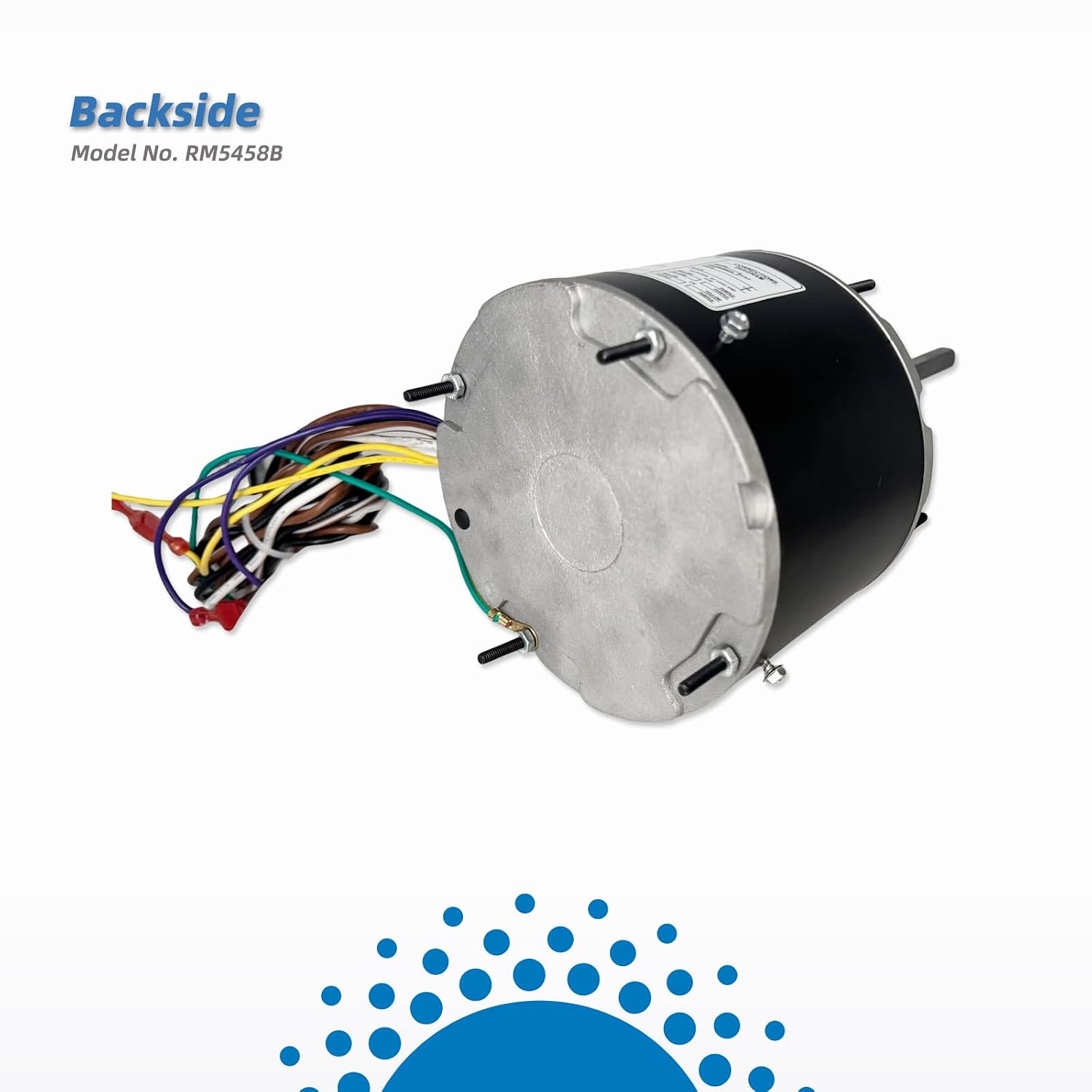 ORM5458 Condenser Fan Motor Replaces A.O. Smith Century ORM5458 1/3-1/6HP | Multi-Horsepower Blower Fan Motor