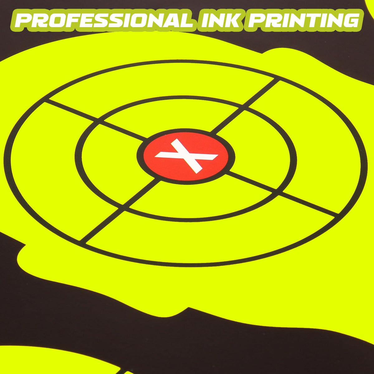 Shooting Range Silhouette Paper Target - 17X25 Inches (50 Pack, Multi Color)