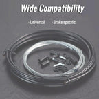 Universal Bike Brake Cable Kit 10ft Black